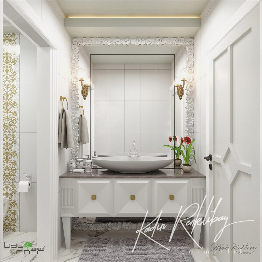 B.K EVİ ISLAK HACİM TASARIMI