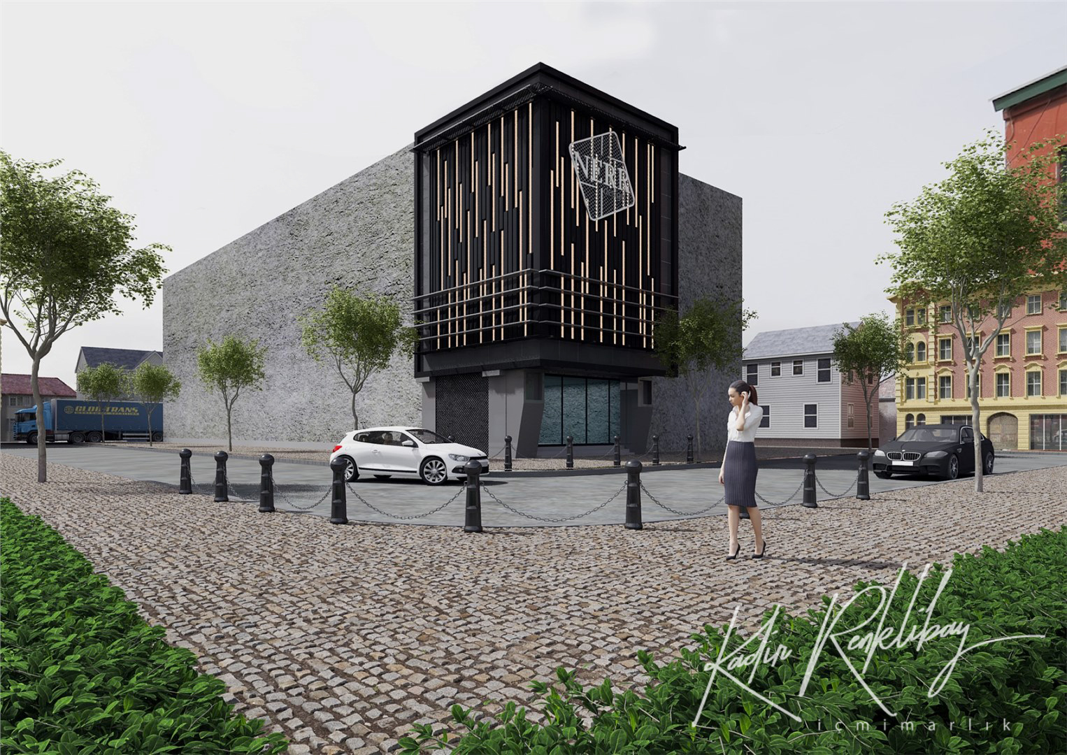 Mobilya Showroom Cephe Tasarımı
